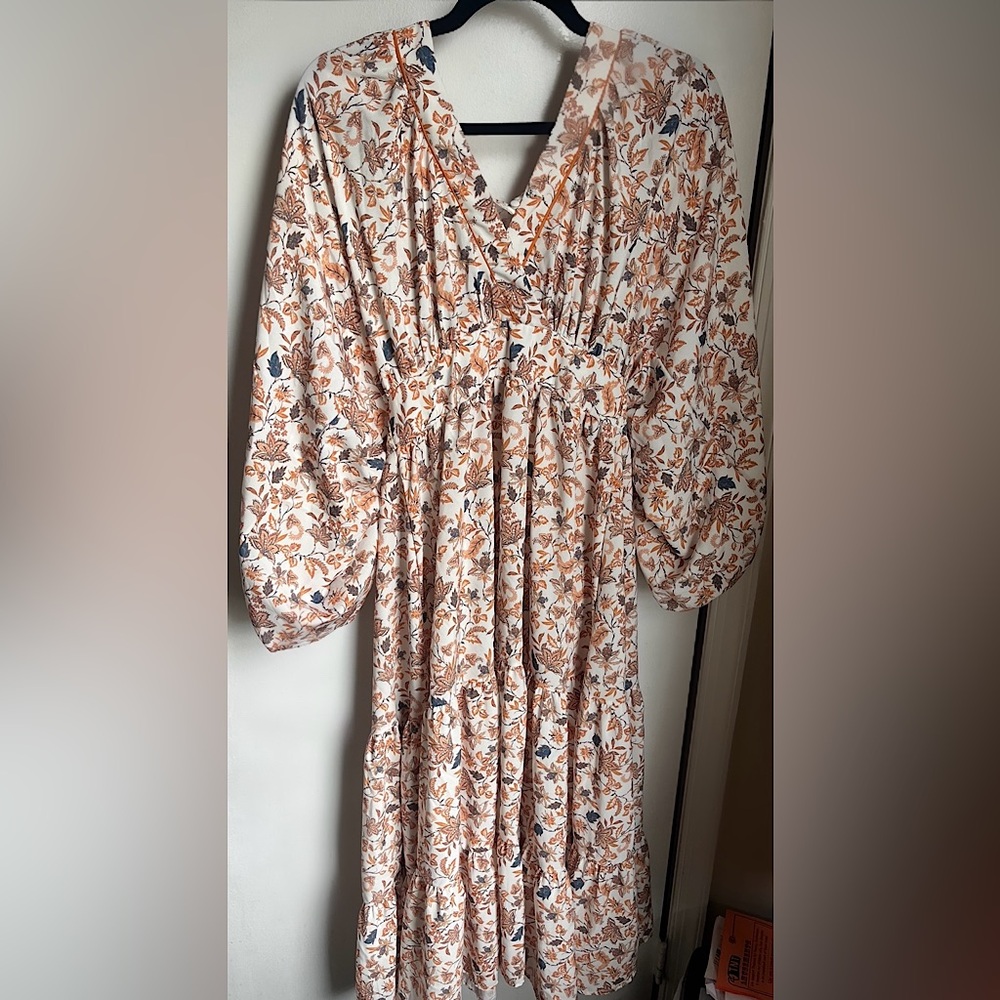 Never worn, Maxi fall dress by Flying Tomato. Size medium